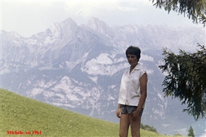Vacances en montagne, en 1961
